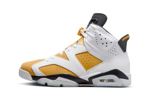 近赏 Air Jordan 6 全新配色「Yellow Ochre」鞋款官方图辑