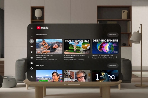 YouTube 应用正式登陆 Apple Vision Pro 支持 8K 视频播放