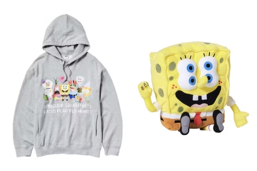 Cactus Plant Flea Market × Uniqlo UT ×《海绵宝宝》最新三方联名系列全品项公开