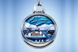 鲸鱼与企鹅跃动表面:Louis Vuitton Escale en Alaska 终极复杂怀表