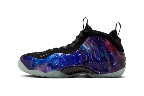 Nike Air Foamposite One 经典配色「Galaxy」鞋款官方图辑、发售情报公开