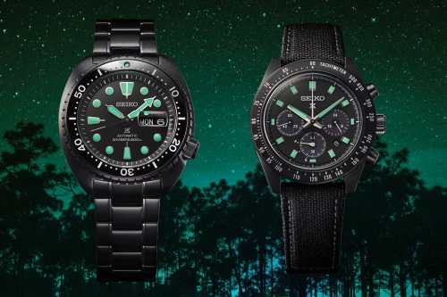 Seiko 人气系列 Black Series 推出全新潜水、太阳能表款