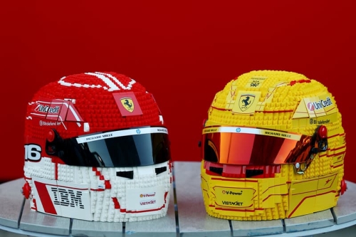LEGO 发布全新 Scuderia Ferrari HP 车手头盔套装