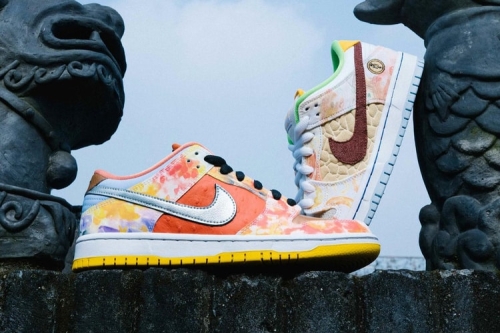鸳鸯设计-Nike SB Dunk Low 全新配色「Street Hawker」鞋款正式登场