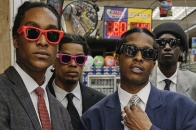 A$AP Rocky 以 Ray-Ban 创意总监身份首推「Wayfarer Puffer」形象企划