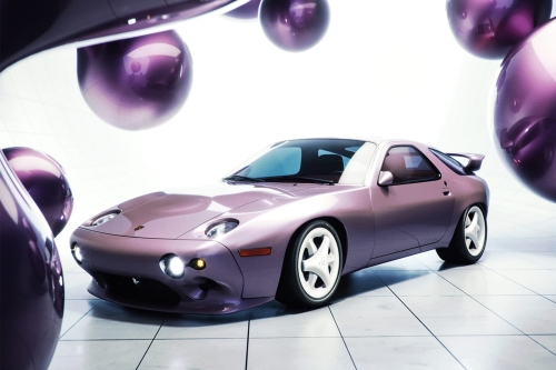 Daniel Arsham 携手 Porsche 打造全新 NEBULA 928 概念车