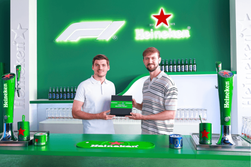 Heineken 与 F1 续签伙伴关系,推出全球首张 F1 季票