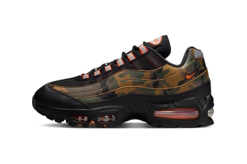 「Green Camo」低调现身：Nike Air Max 95 鞋款潜行登场