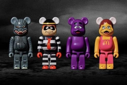 Medicom Toy 全新 BE@RBRICK「Godzilla vs. McDonald’s」系列公仔正式登场