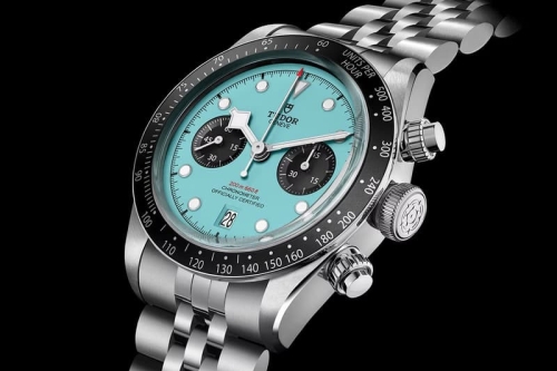 帝舵 Tudor Black Bay Chrono 推出全新「Flamingo Blue」表款