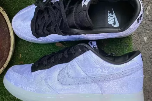 率先近赏 CLOT × fragment design × Nike Dunk Low 最新三方联名鞋款
