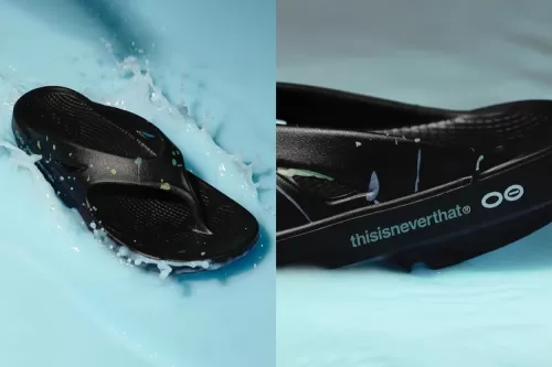 thisisneverthat × OOFOS 全新联名系列鞋款正式发布