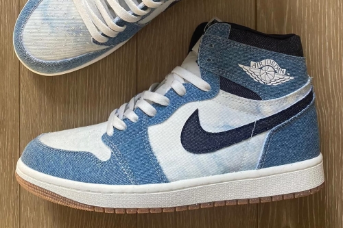 率先预览 Air Jordan 1 Retro High OG 最新配色「Denim」鞋款