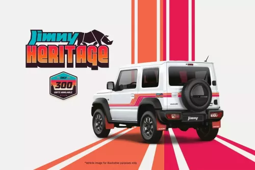 Suzuki Jimny 推出限量 300 辆「Heritage」全新别注车型