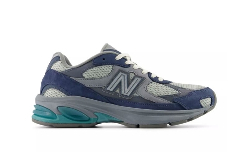 New Balance 2010 全新登场:疗愈「Vintage Indigo/Faded Teal」复古配色鞋款