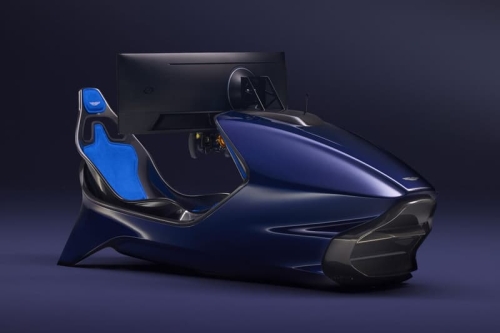 Aston Martin 携手 Curv Racing 打造限量 50 部顶级赛车模拟器