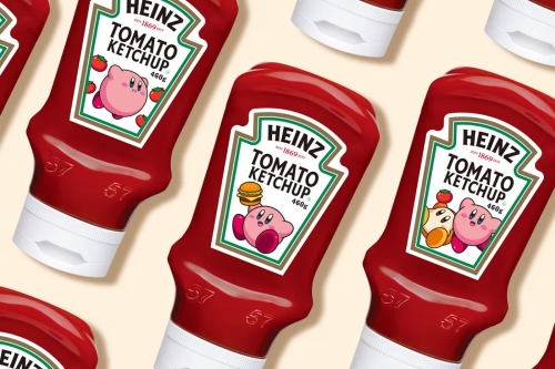 Nintendo 携手 Heinz 推出全新限量「卡比 Kirby 」番茄酱瓶