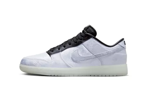 CLOT × fragment design × Nike Dunk Low 最新三方聯名鞋款官方圖輯曝光