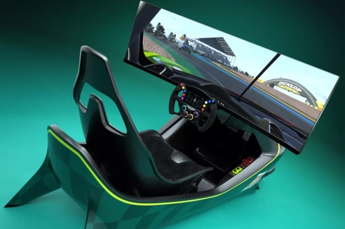Aston Martin 联手 Curv 推出 US$80,000 Valkyrie 灵感顶级赛车模拟器