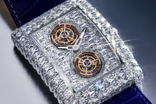 Jacob & Co. Billionaire Double Tourbillon Angel Cut 奢华腕表登场
