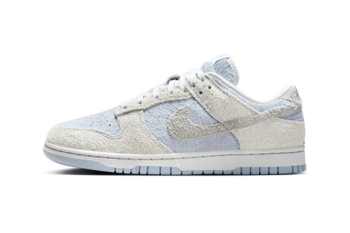近赏 Nike Dunk Low 全新配色「Photon Dust/Light Armory Blue」鞋款官方图辑