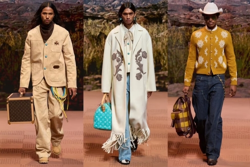 Pharrell Williams 执掌 Louis Vuitton 2024 秋冬男装系列大秀正式登场