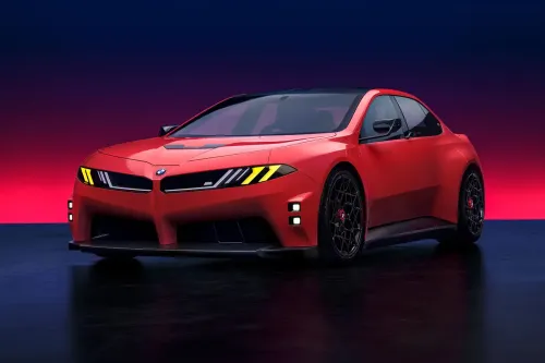 BMW M Concept Neue Klasse:BMW 首款纯电高性能房车 Le Mans 首度亮相