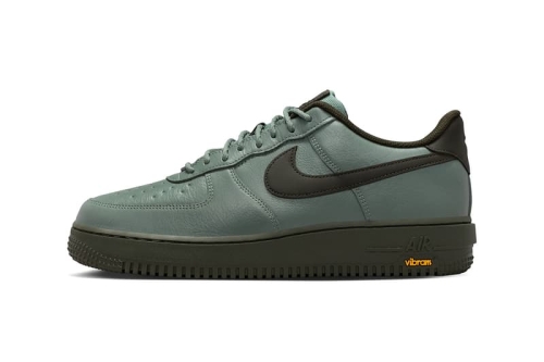 官方曝光 Vibram × Nike Air Force 1 Low「Clay Green」配色鞋款