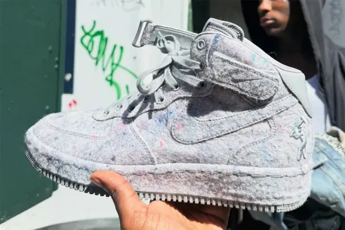 率先近赏 Concrete Boys × Nike Air Force 1 Mid 联名鞋款