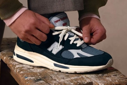 New Balance 991v2 MADE in UK 最新配色「Vintage Navy」鞋款发布