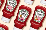 Nintendo 携手 Heinz 推出全新限量「卡比 Kirby 」番茄酱瓶
