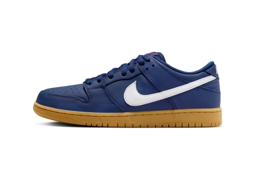 近赏 Nike SB Orange Label Dunk Low 全新配色「Navy Gum」鞋款官方图辑