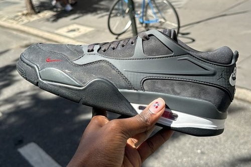 Nigel Sylvester × Air Jordan 4 RM 全新配色「Anthracite」鞋款率先曝光