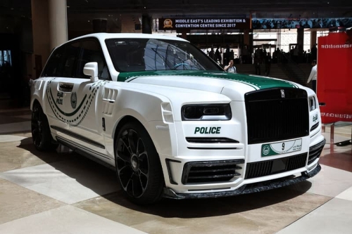 迪拜警方引入 Mansory 改装版本 Rolls-Royce Cullinan 警用车