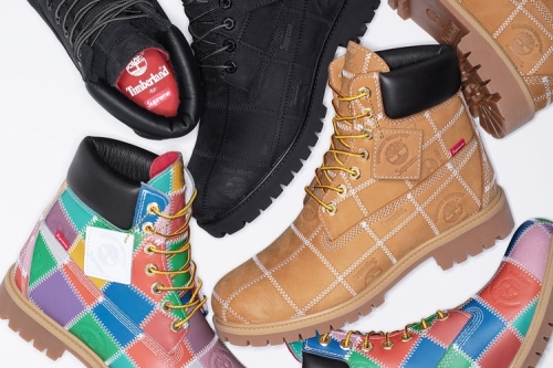 Supreme × Timberland 2025 秋冬合作系列鞋款登场