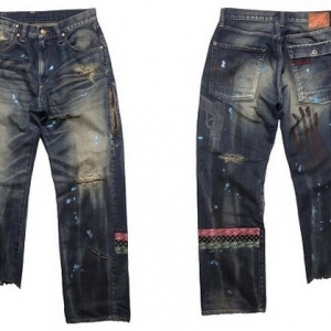 CLOT × Levi’s WWIII Denim 裤款细节