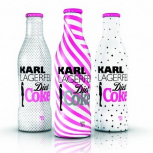 Chanel总监Karl Lagerfeld为可口可乐代言 Diet Coke
