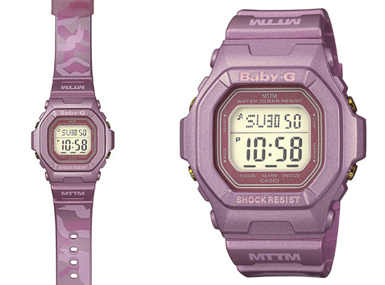 Baby-G × Married to the MOB Watch 联名表款