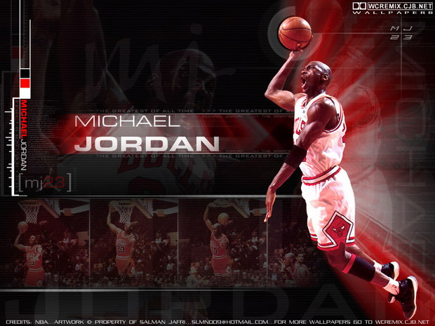 迈克尔·乔丹 Michael Jordan NBA生涯暴扣集锦