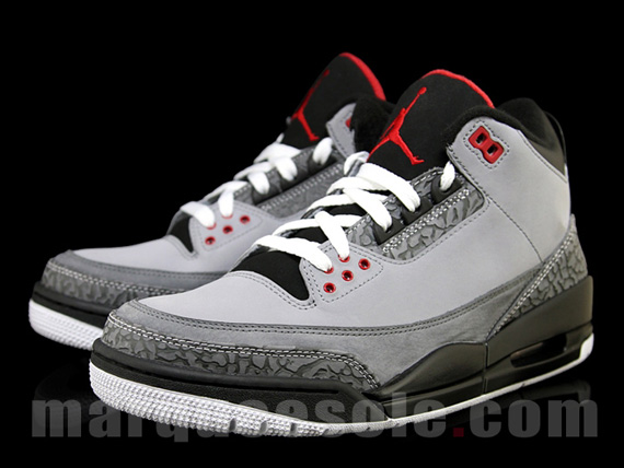 Nike Air Jordan 3 Retro Stealth 新色发表