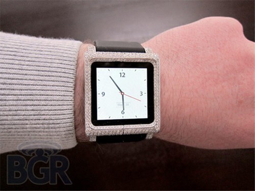 售价18000美金的iPod nano手表