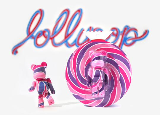 Medicom Toy × Gettry “Lollipop” Bearbrick