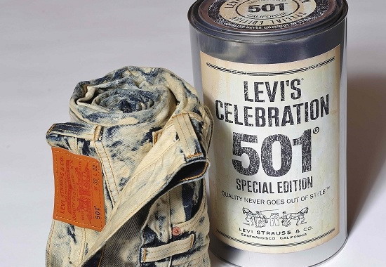 Levi's 501原创四重奏 — Deco sponge限量裤