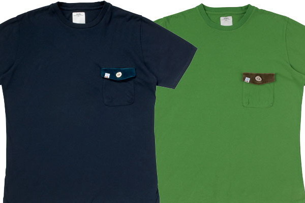 visvim 2011 春/夏 DEERHORN POCKET Tee 双色完整展开