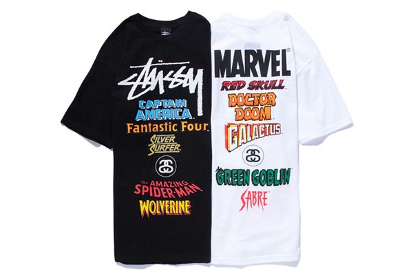 Stussy × Marvel "The Ultimate Teamup" 联名系列T-Shirt – 更新照片
