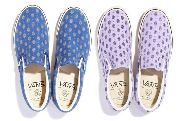 VANS × BEAUTY&YOUTH “DOT SLIP-ON”联名鞋款
