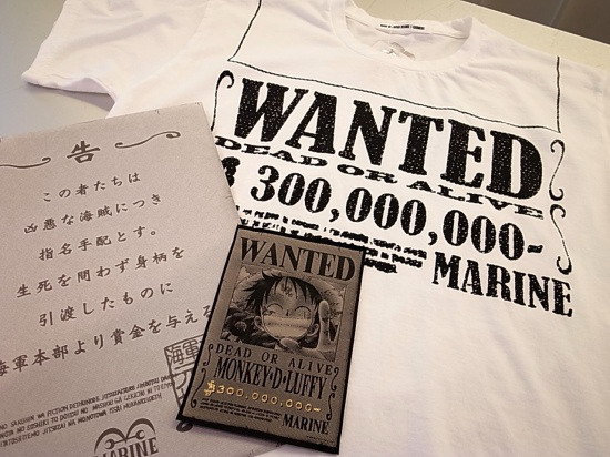 ONE PIECE × MANGART BEAMS T × BANDAI 联名Tee