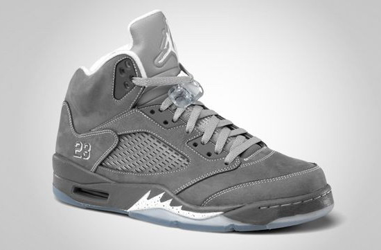 Air Jordan 5 Retro "Wolf Grey" 官方组图