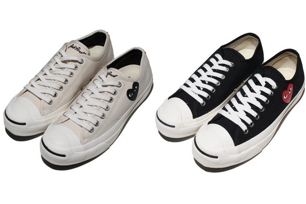 PLAY COMME des GARCONS × Converse 联名第三弹 Jack Purcell 鞋款