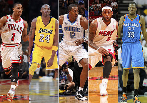 NBA官方公布2010-2011赛季最佳阵容一、二、三队